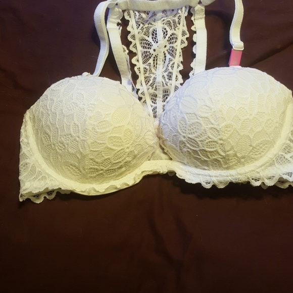 PINK Victoria's Secret Other - Pink White Lace Bra
